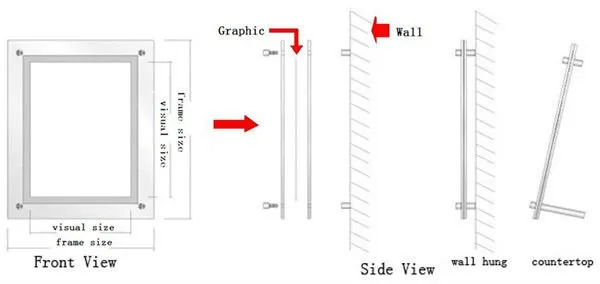 Crystal Acrylic LED Boxes