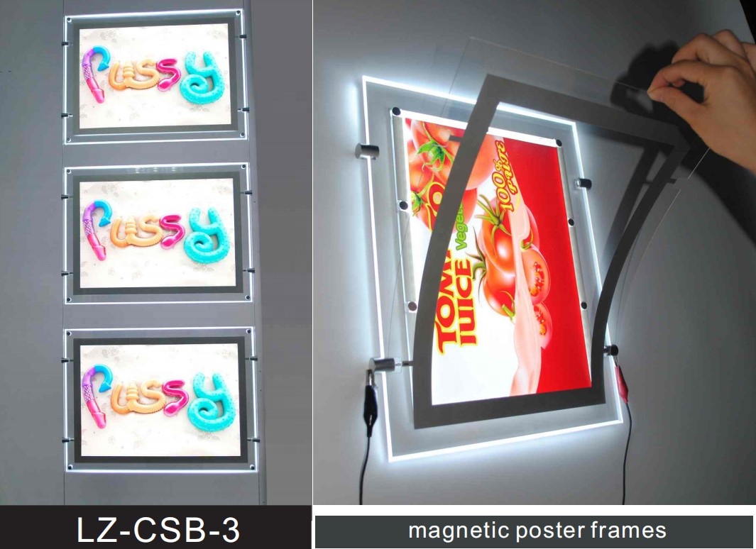 led box frame