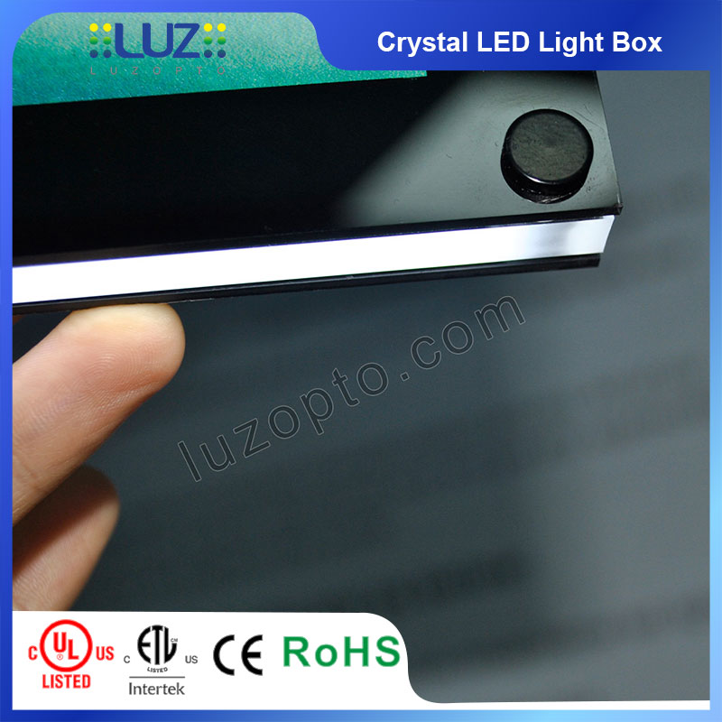 LED Acrylic Panel for Slim LED Light Box Menu Board - China LED Crystal  Panel, Picture Frame