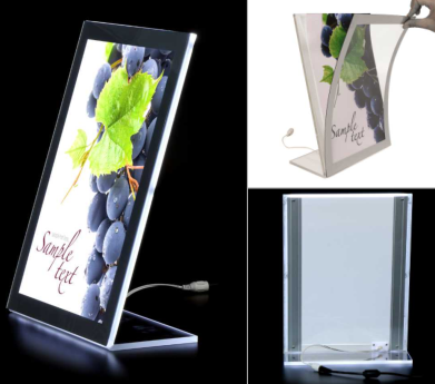 led light box display