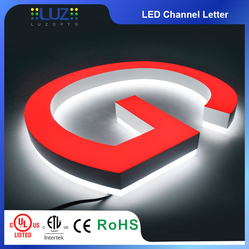 China backlit channel letters factory and manufacturers