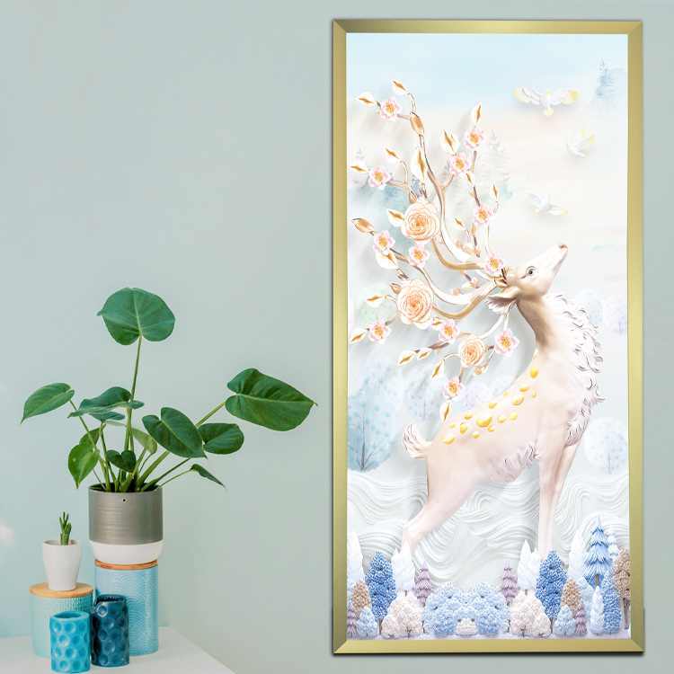 Premium Gold Aluminum Snap Frame LED Light Boxes: Durable Backlit Displays for Modern Home & Commercial Spaces