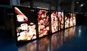 Slim Light Box LED Display