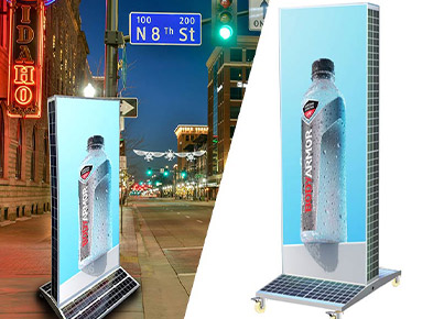 Solar Powered Waterproof LED Light Box