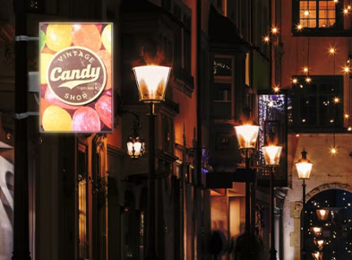Enhance Your Outdoor Advertising with High-Quality Solar LED Light Box Sign