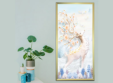 Premium Gold Aluminum Snap Frame LED Light Boxes: Durable Backlit Displays for Modern Home & Commercial Spaces