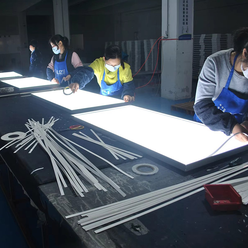 custom led snap frame