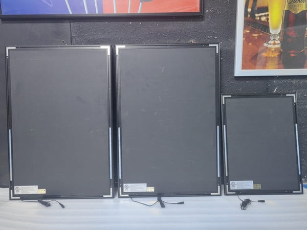 led snap frame