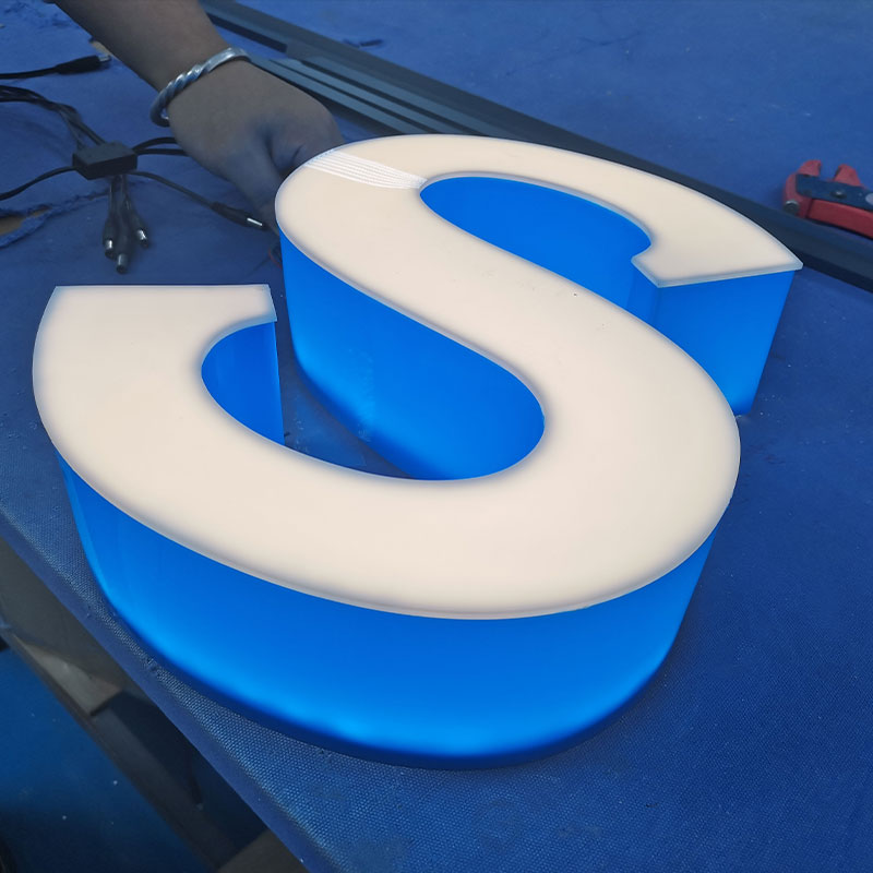 acrylic lit letters