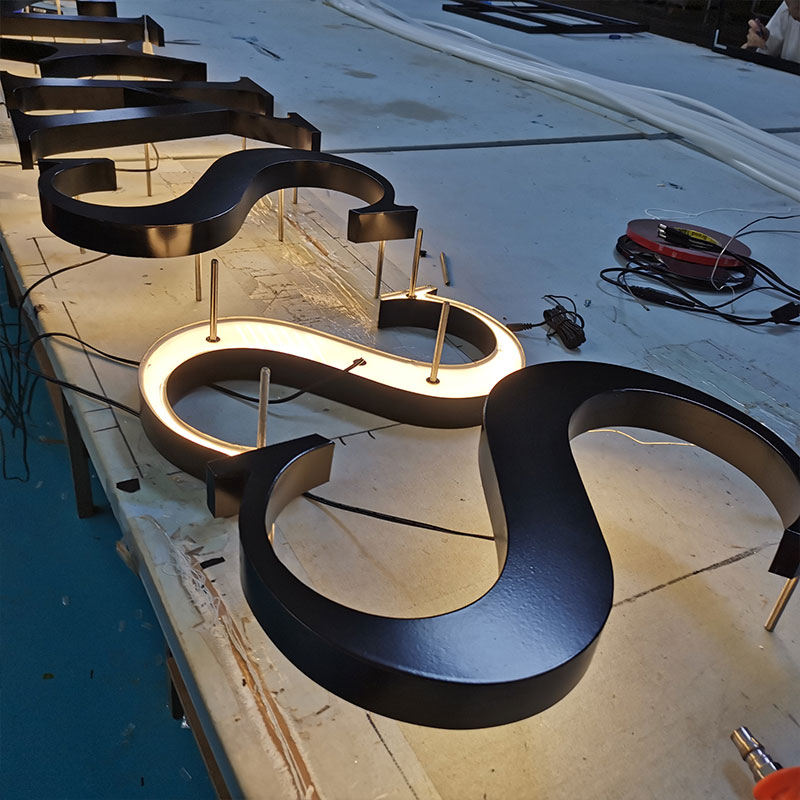 backlit led sign