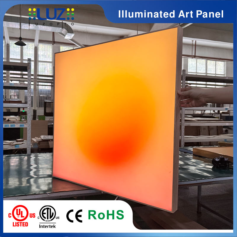 Illuminated art panel